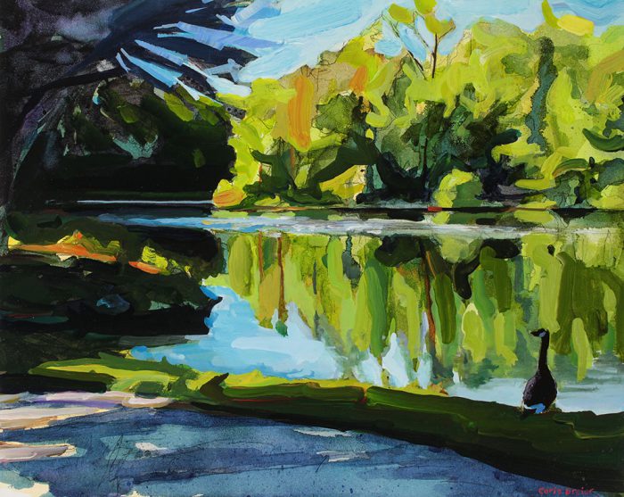 Acrylic and watercolor paintings by Chris Breier