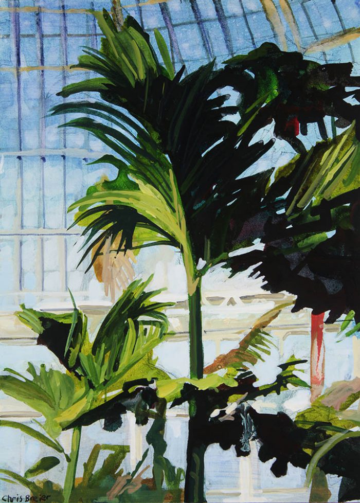 Acrylic and watercolor paintings by Chris Breier