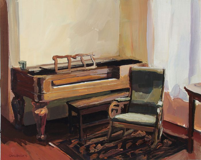 Acrylic and watercolor paintings by Chris Breier