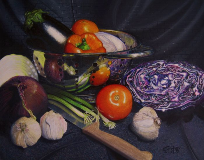 Color pencil illustrations by Steven Gutierrez