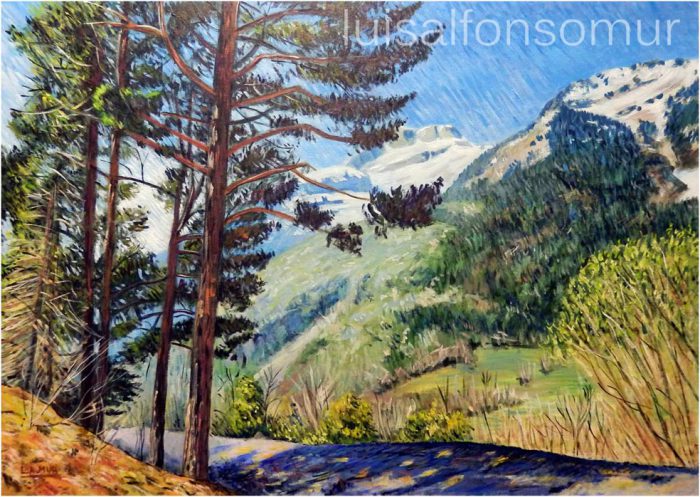 Acrylic paintings by Luis Alfonso Mur Juez