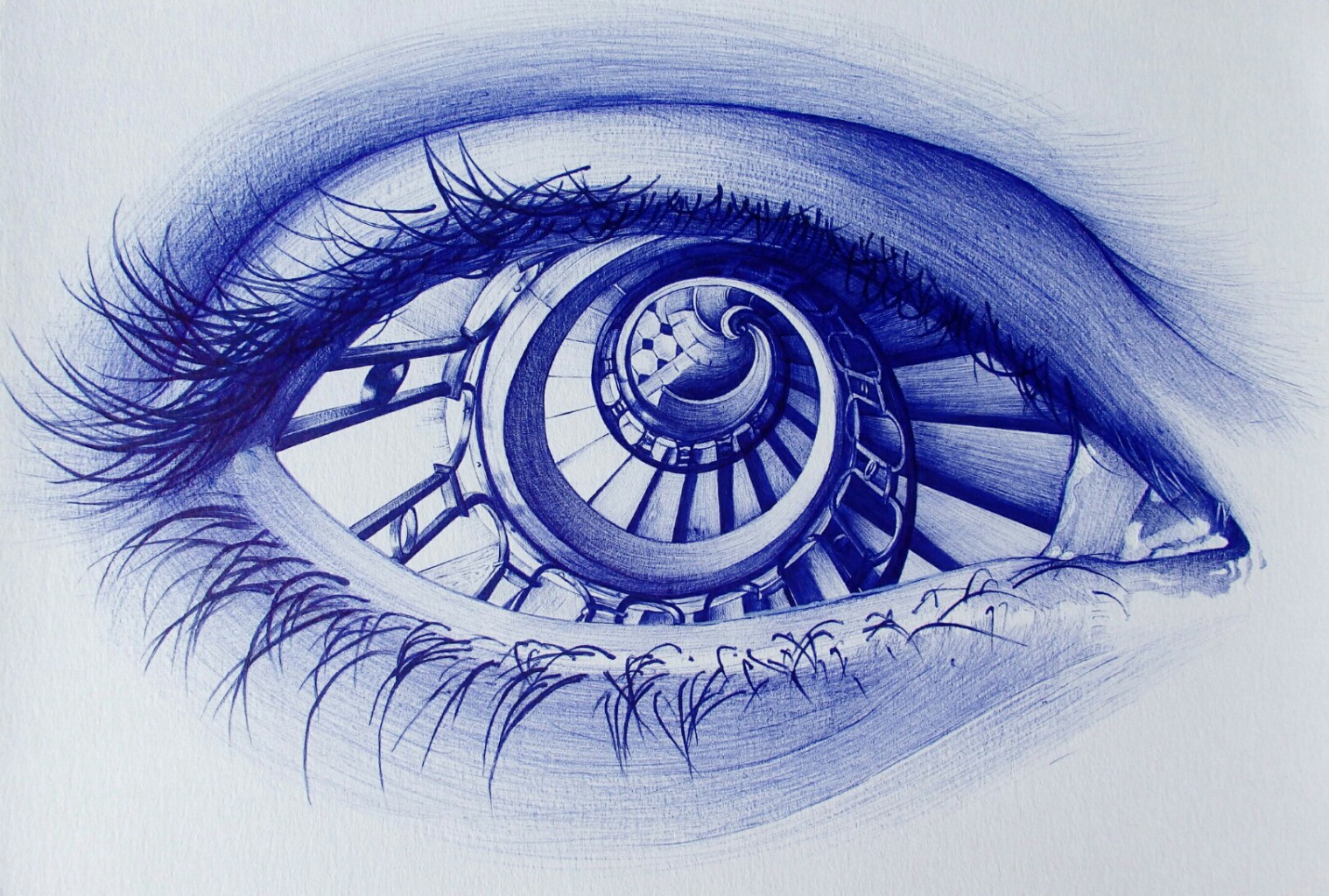 Ballpoint pen drawings Pencil drawings by Alexandra Miron Artsy 