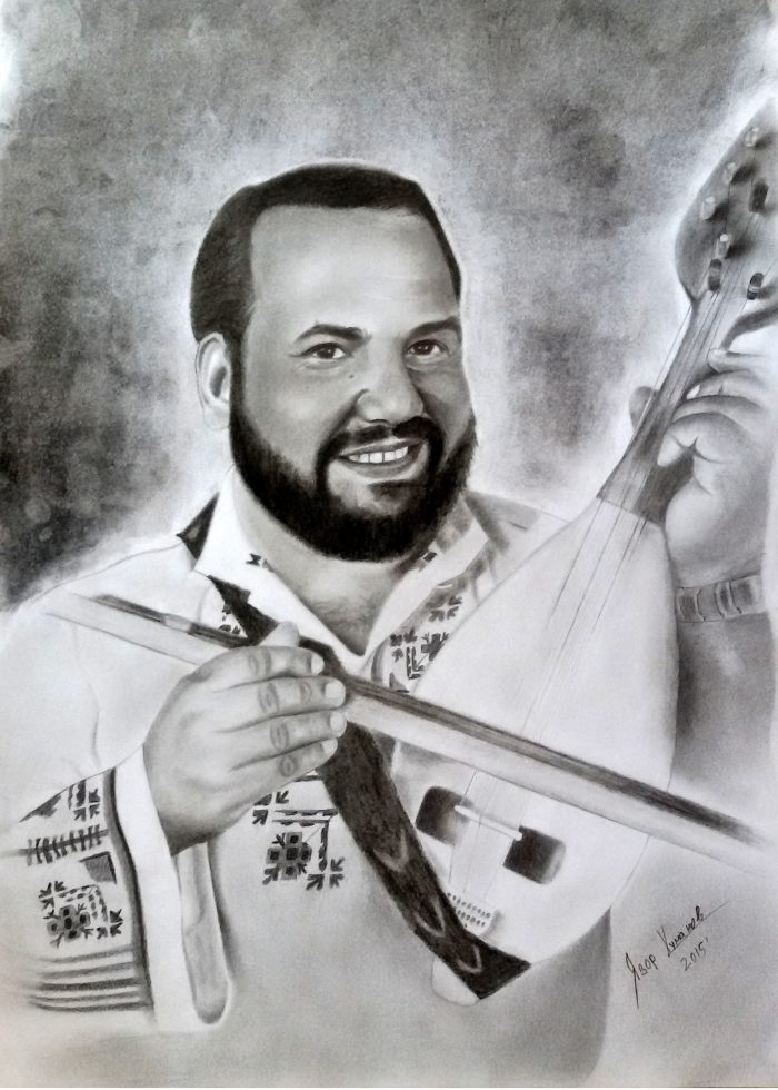 Vasil Denev - graphite sketch by Iavor Kumanov