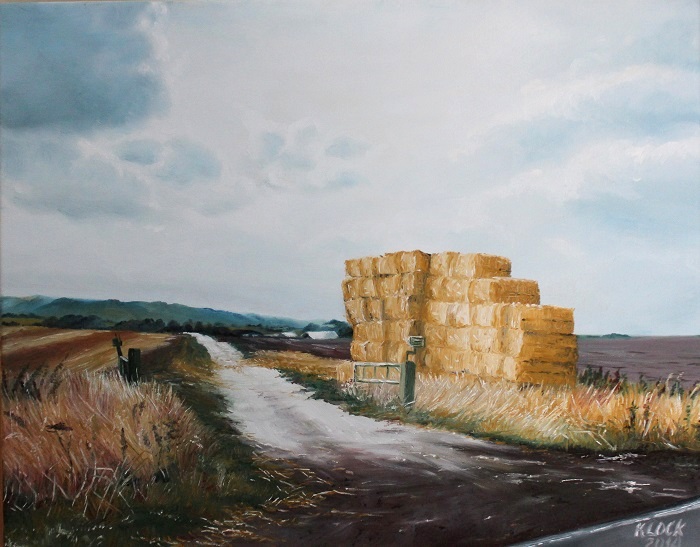 Oil on canvas paintings by Daisy Klock - EvocativArt