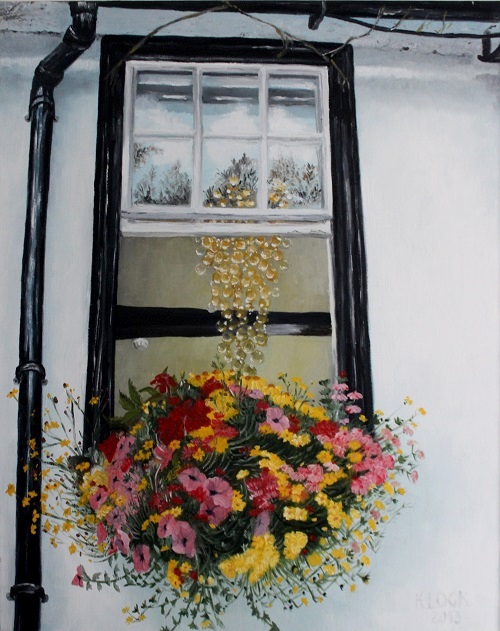 Oil on canvas paintings by Daisy Klock - EvocativArt