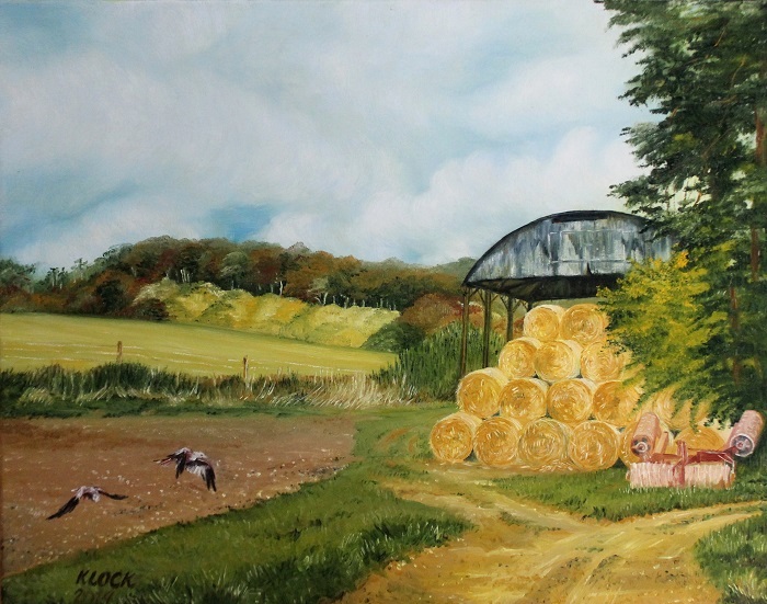 Oil on canvas paintings by Daisy Klock - EvocativArt