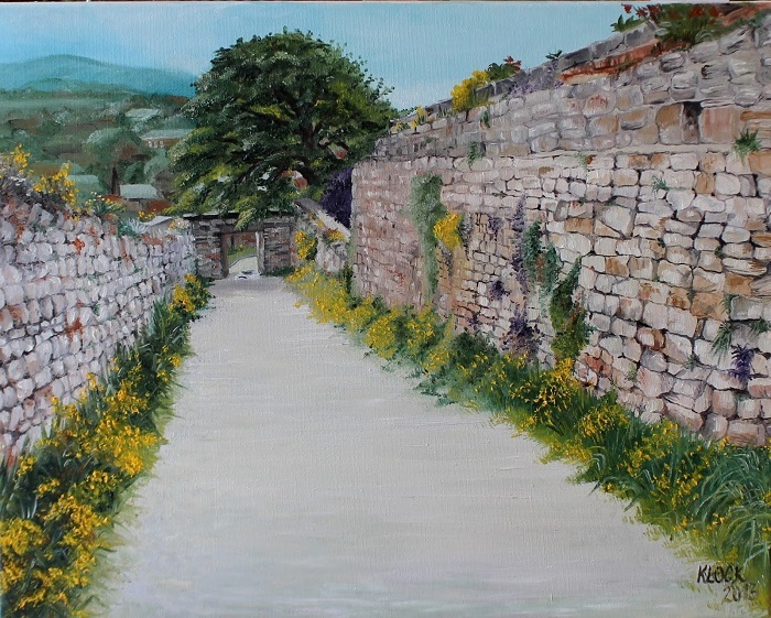 Oil on canvas paintings by Daisy Klock - EvocativArt