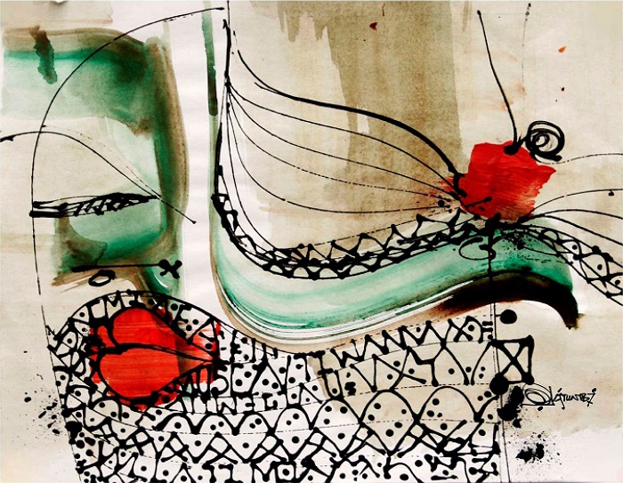 Paintings by Ola Atunbi