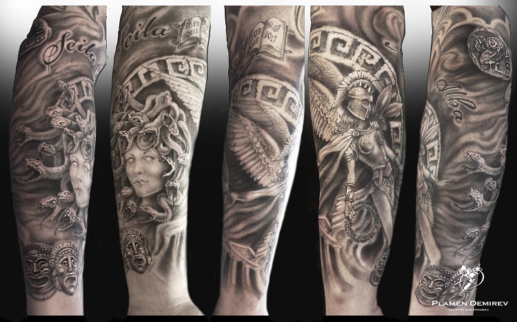 Tattoo artist Plamen Demirev