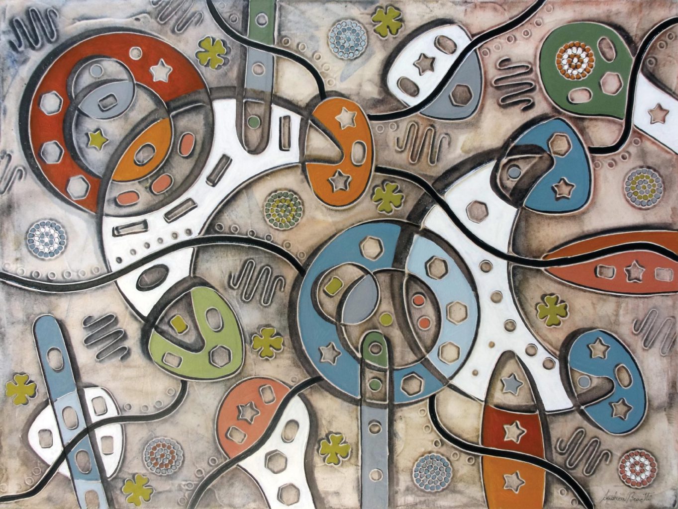 Paintings by Andrea Benetti