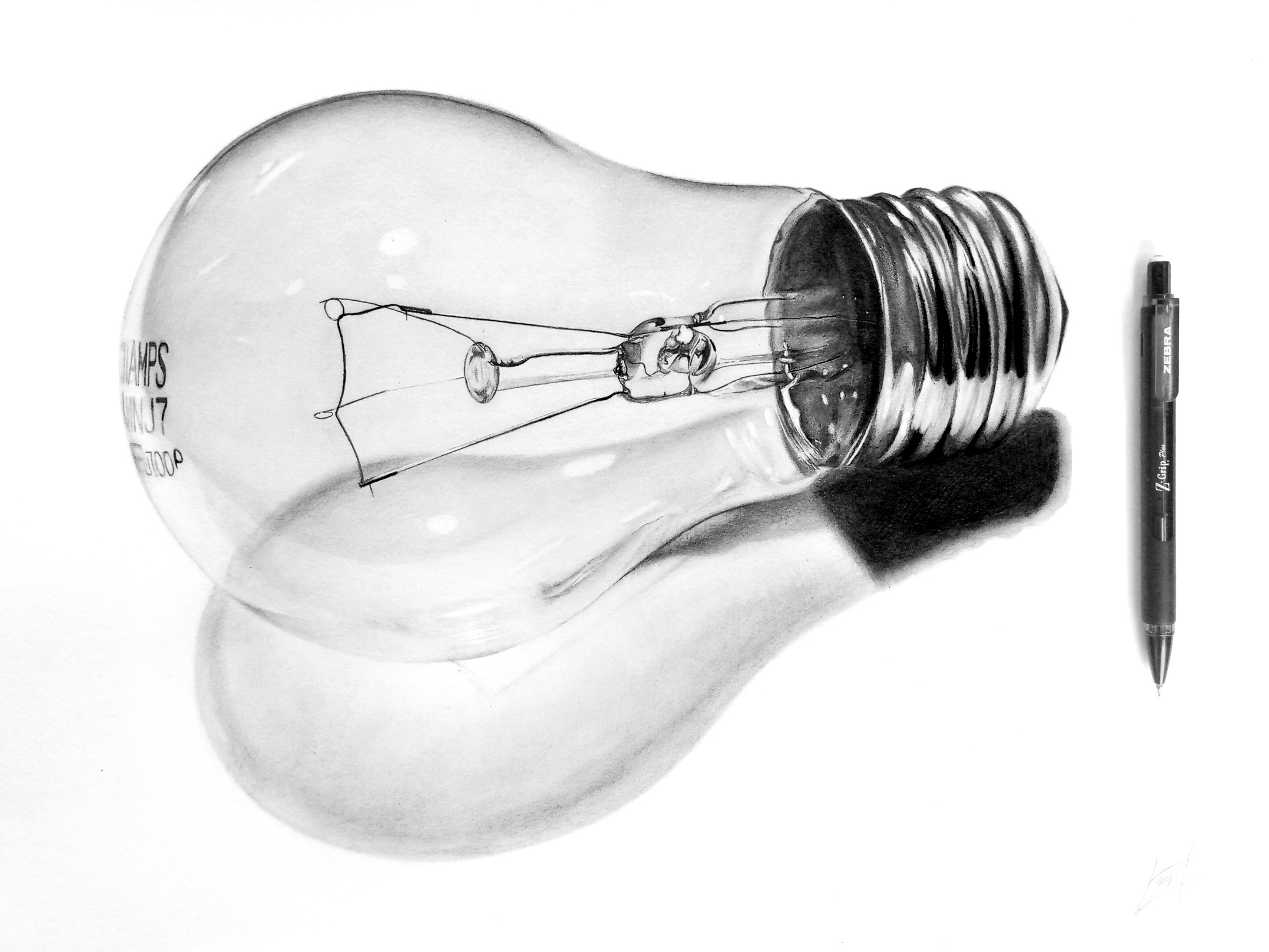 Realistic drawings by Jonathan Nuamah