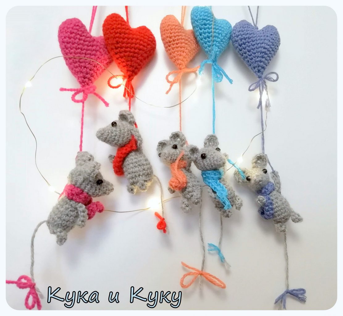 Crochet amigurumi toys
